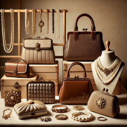 The Timeless Allure of Vintage Jewelry & Handbags