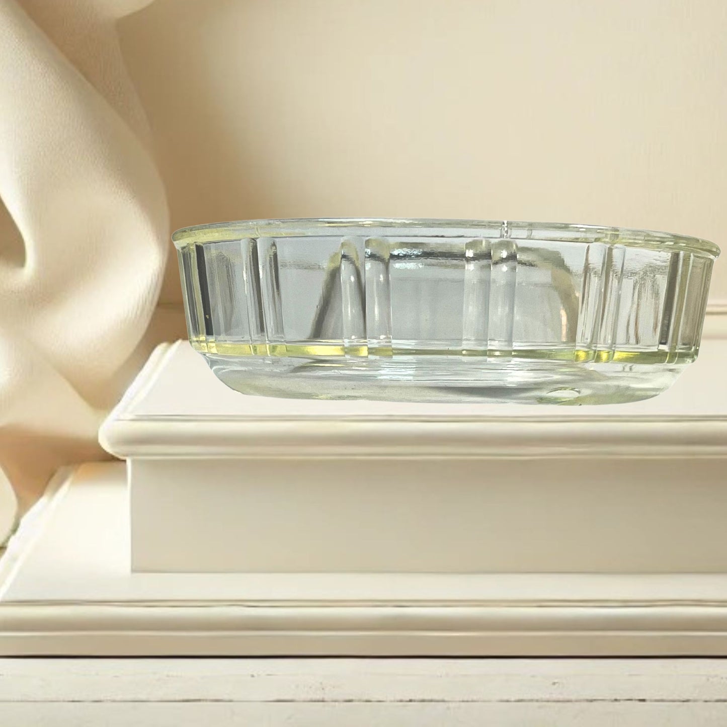 Vintage McKee Queen Anne Glasbake Casserole Dish - No Lid