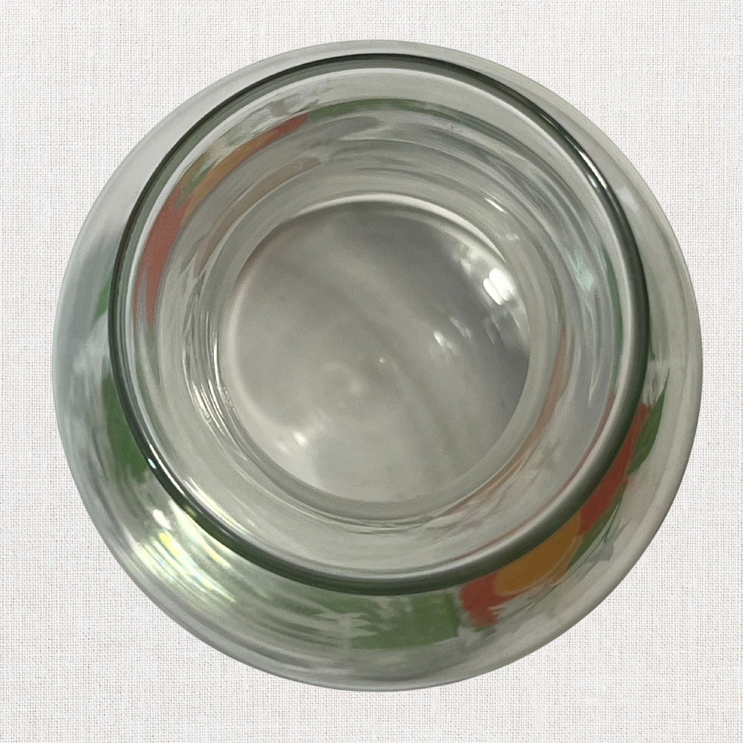 Vintage Glass Juice Carafe – Likely Anchor Hocking, No Lid